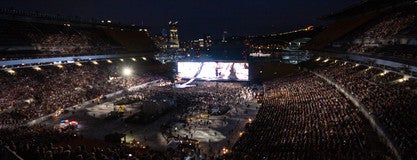 Seat view from Upper Level