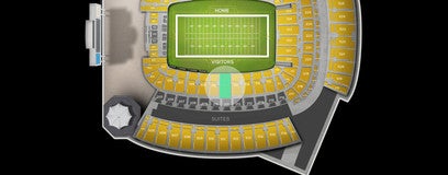 Seat view from Lower Level