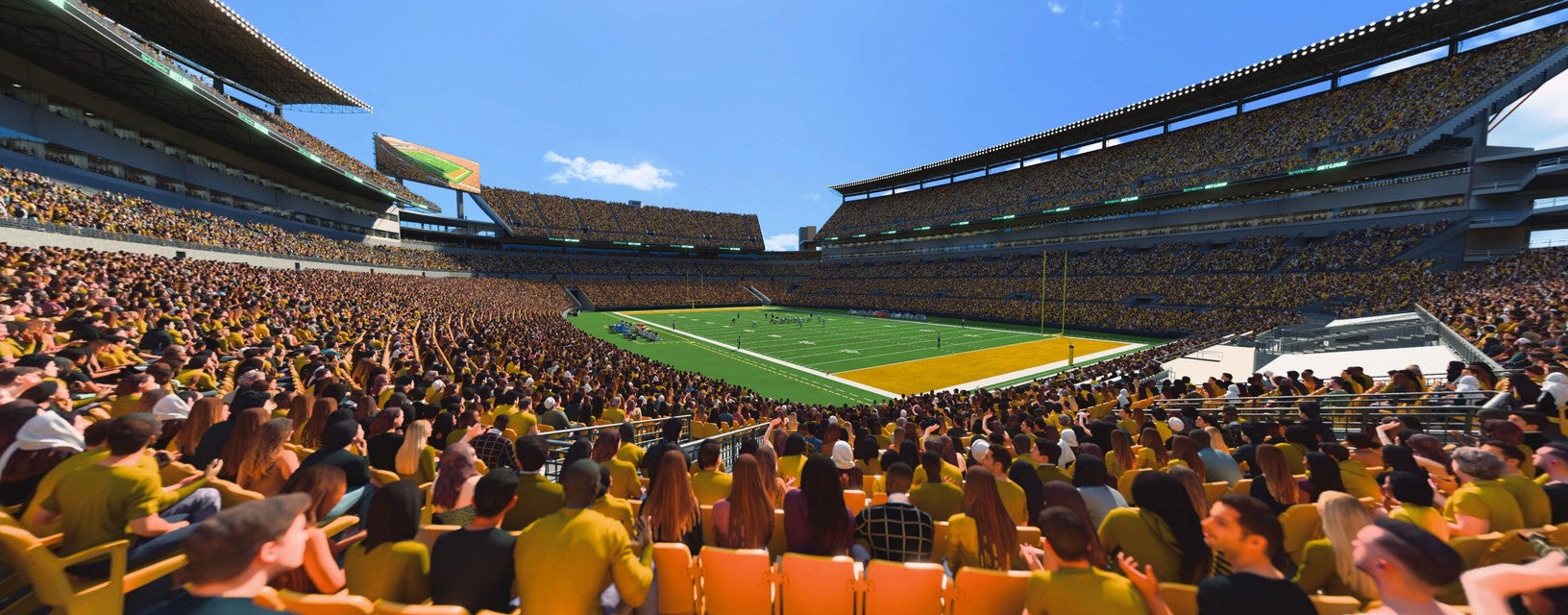 Seat view from Lower Level