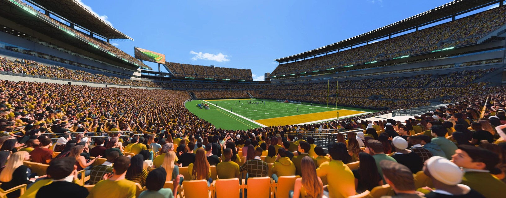 Seat view from Lower Level