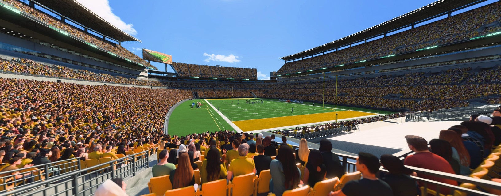 Seat view from Lower Level