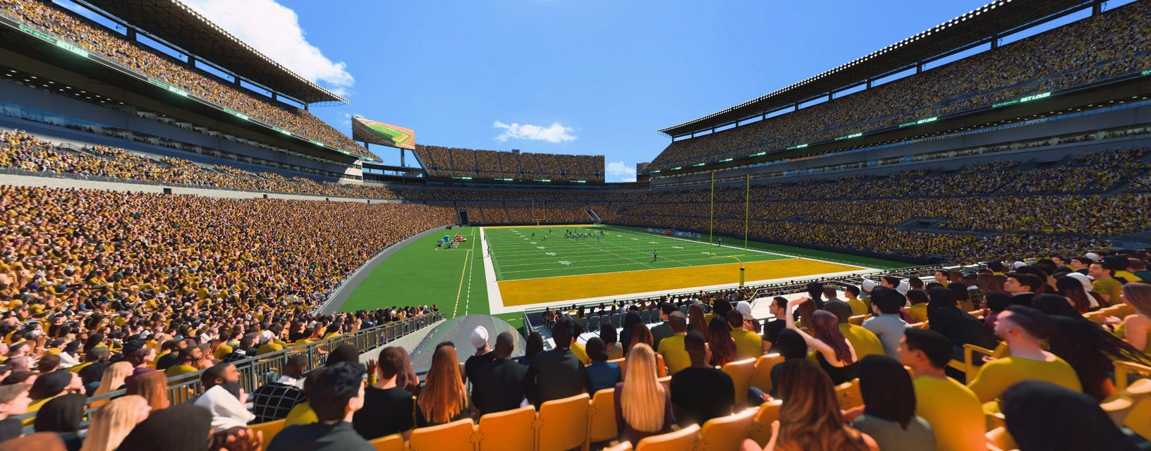 Seat view from Lower Level