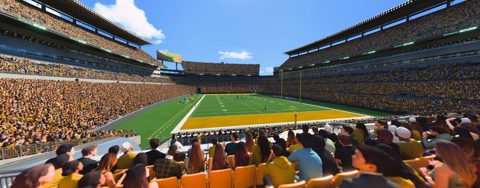 Seat view from Lower Level