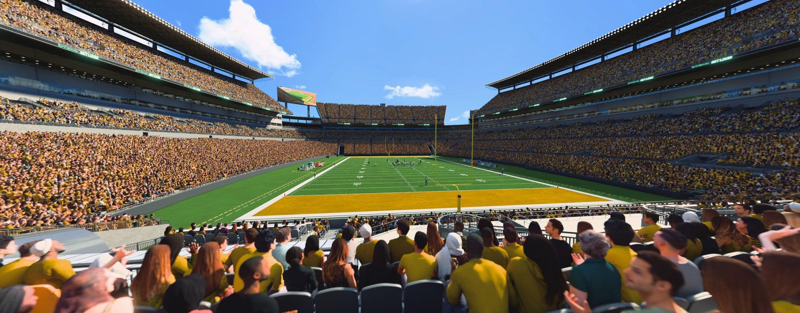Seat view from Lower Level