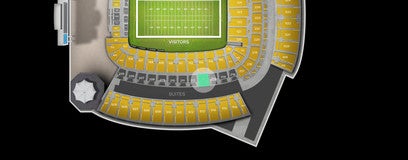 Seat view from Club East