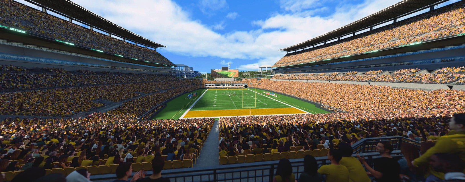 Seat view from Lower Level