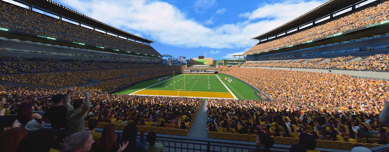 Seat view from Lower Level