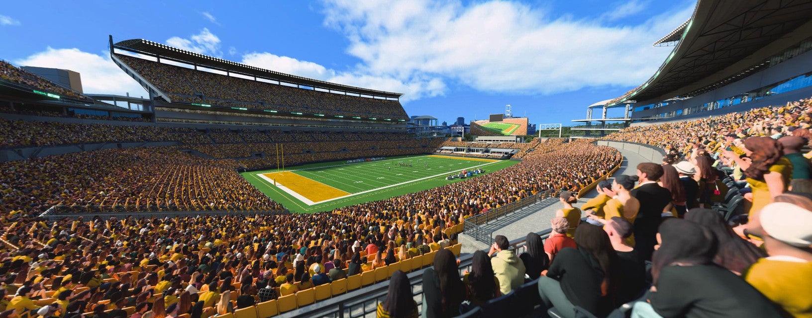 Seat view from Club West