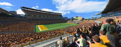 Seat view from Club West