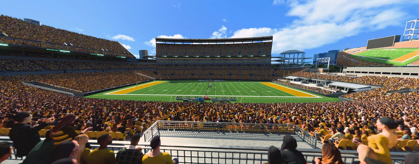 Seat view from Club West