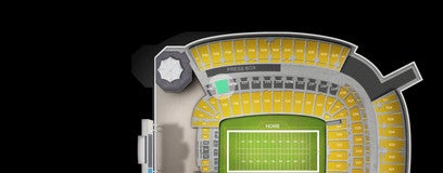 Seat view from Club West