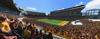 Seat view from Club West