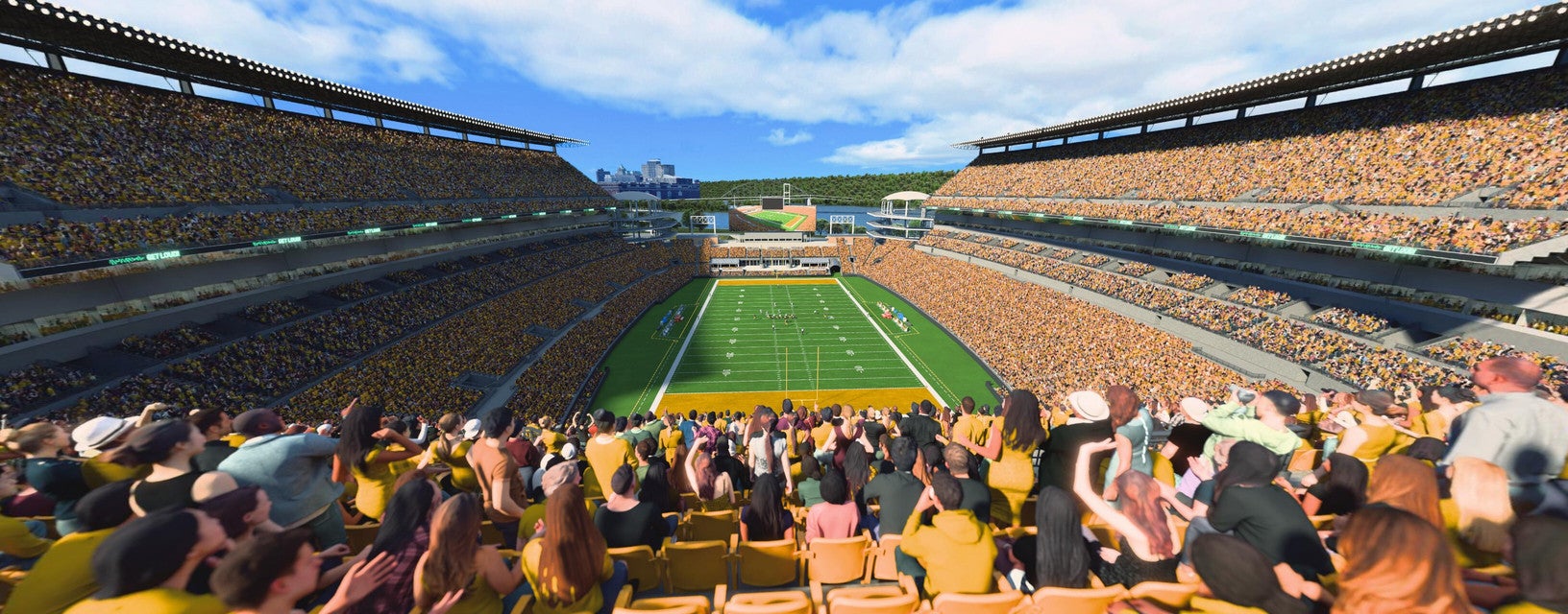 Seat view from Upper Level