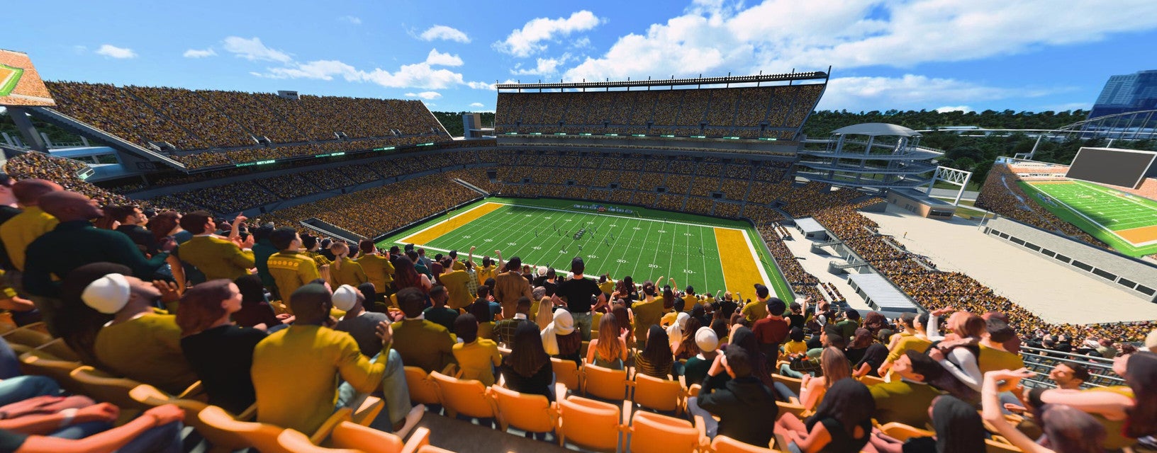 Seat view from Upper Level
