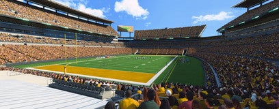 Seat view from Lower Level