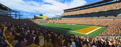 Seat view from Lower Level