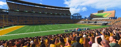 Seat view from Lower Level