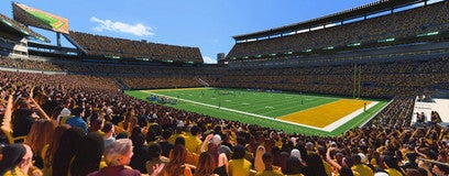 Seat view from Lower Level