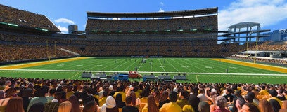 Seat view from Lower Level