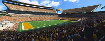 Seat view from Club East
