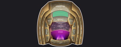 Seat view from Lower Grand Terrace