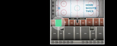 Seat view from Lower