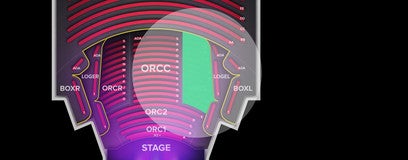 Seat view from Orchestra