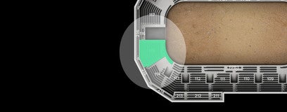 Seat view from Lower