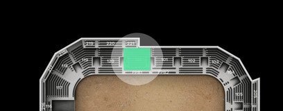 Seat view from Lower