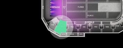 Seat view from Lower