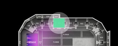 Seat view from Lower