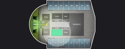 Seat view from Floor