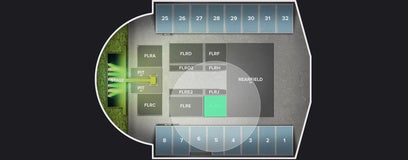 Seat view from Floor