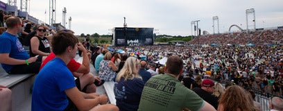 Seat view from Stands