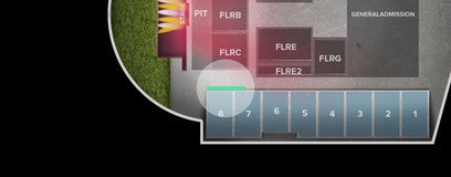 Seat view from Floor