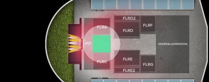 Seat view from Floor