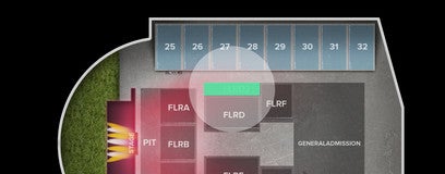 Seat view from Floor