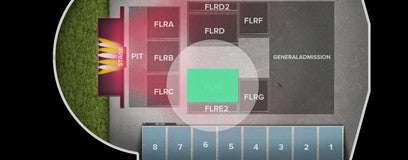 Seat view from Floor