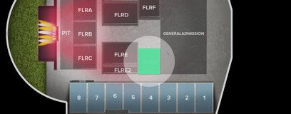 Seat view from Floor