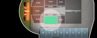 Seat view from Floor