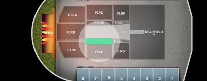 Seat view from Floor