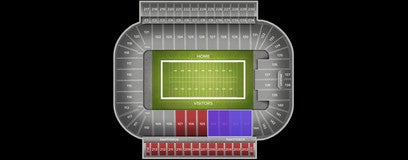 Seat view from Lower Sideline