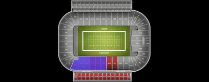 Seat view from Lower Sideline