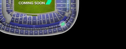 Seat view from Middle Sideline