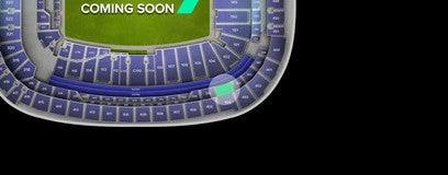 Seat view from Middle Sideline