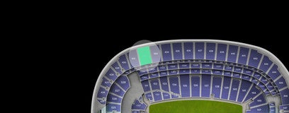 Seat view from Upper Sideline