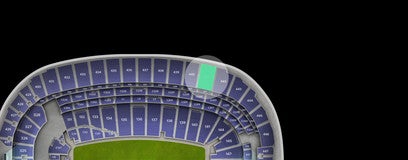 Seat view from Upper Sideline