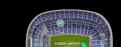 Seat view from Club