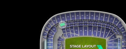 Seat view from Club