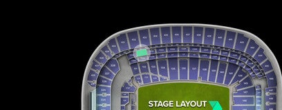 Seat view from Club
